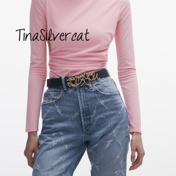 Zara Love Belt NWT - Picture 4 of 9